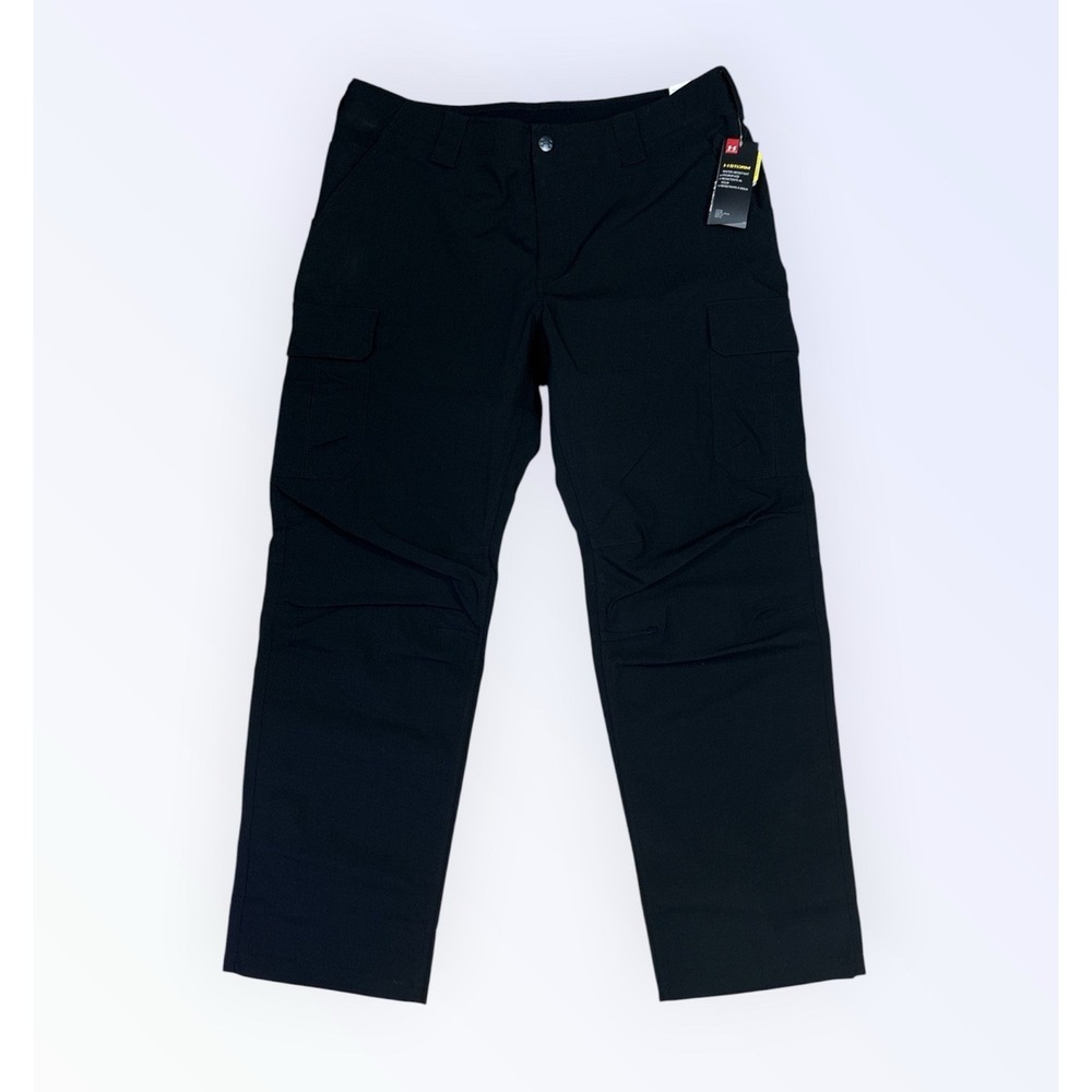 Under Armour Storm Stretch Black Water Resistant Pants Mens 38 X 32 NEW!!!‎